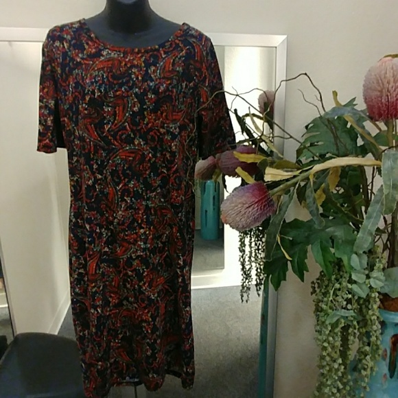LulaRoe Paisley Julia Dress - Picture 1 of 8